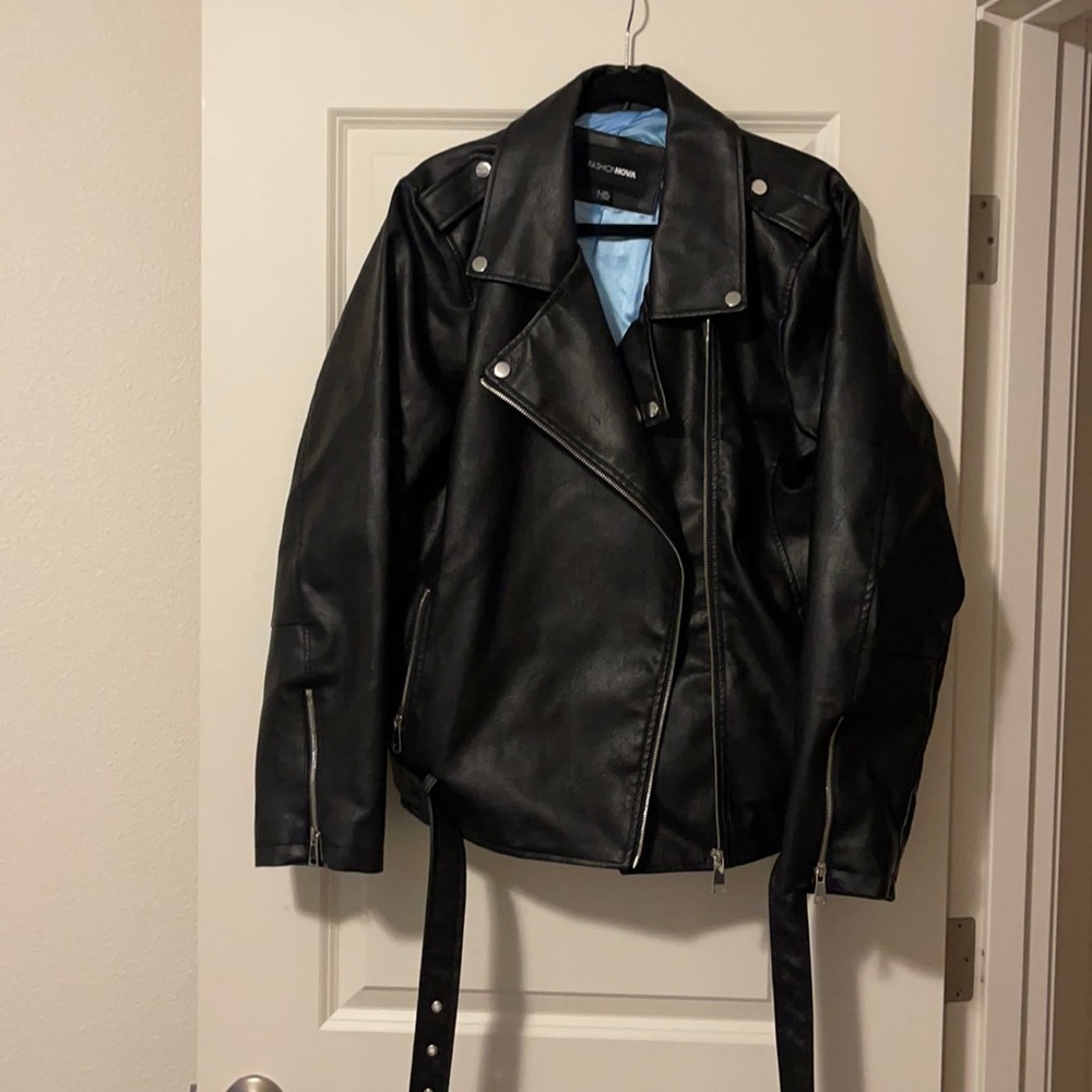 Fashionnova leather jacket